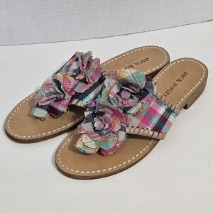 Jack Rogers Floral Flip Flop Sandals